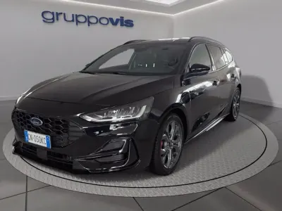 Usata Ford Focus ST-Line X 116 CV (85 kW) 2023 Agate black Station wagon