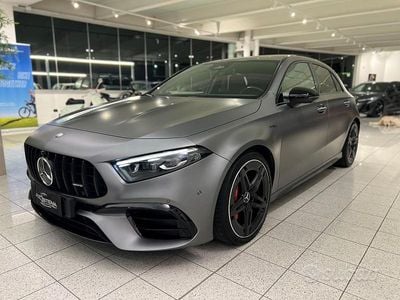 Begagnad Mercedes A45 AMG AMG Line Premium Plus 421 HK (309 kW) 2023 Grå Sedan
