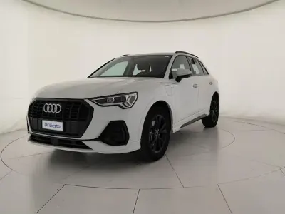 Usata Audi Q3 S-Line 245 CV (180 kW) 2021 Bianco ghiacciaio metallizzato SUV