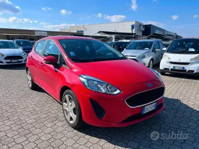 Usata Ford Fiesta Titanium 75 CV (55 kW) 2020 Rosso Utilitaria