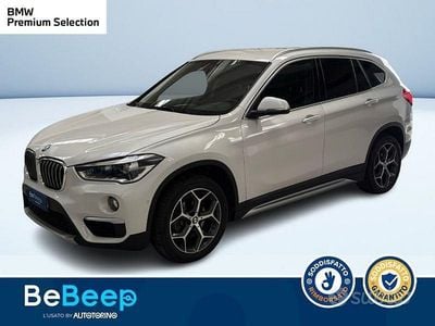 Usata BMW X1 xLine 150 CV (110 kW) 2019 Bianco pastello SUV