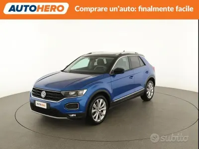 Usata VW T-Roc Advance 150 CV (110 kW) 2020 Blu SUV