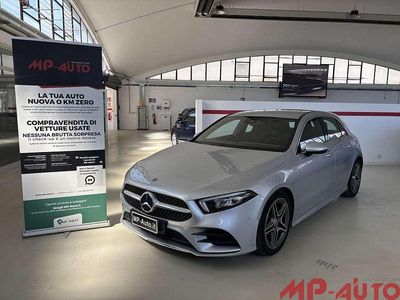 Usata Mercedes A180 Premium 116 CV (85 kW) 2019 Argento Utilitaria