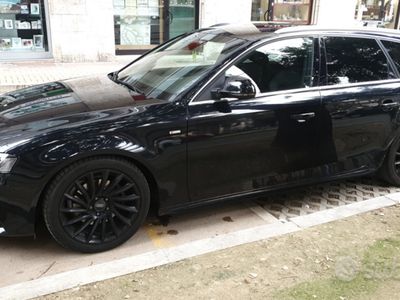 Usata Audi A4 S-Line 140 CV (102 kW) 2010 Nero Station wagon