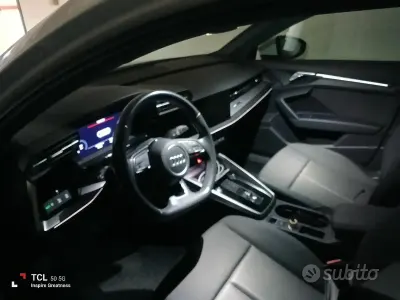 Usata Audi A3 150 CV (110 kW) 2021 Bianco Berlina