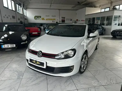 Usata VW Golf Cabriolet GTI 230 CV (169 kW) 2015 Bianco Cabrio