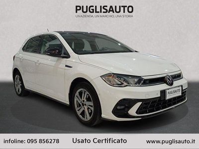 Usata VW Polo R-line 95 CV (69 kW) 2023 Bianco Berlina