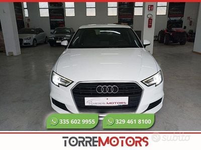 Usata Audi A3 Ambiente 116 CV (85 kW) 2018 Bianco Berlina