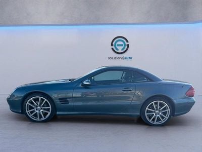 Usata Mercedes SL350 245 CV (180 kW) 2002 Verde Cabrio
