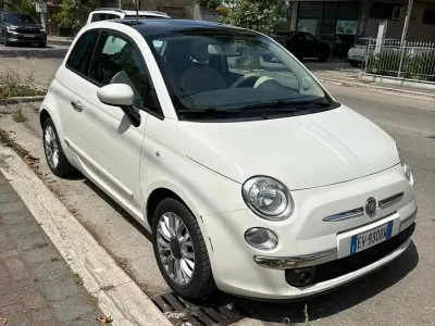 Usata Fiat 500 Lounge 69 CV (50 kW) 2014 Bianco Berlina