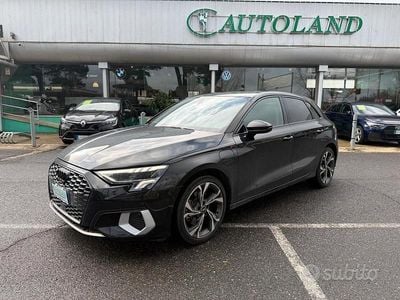 Usata Audi A3 S-Line 150 CV (110 kW) 2022 Nero Berlina