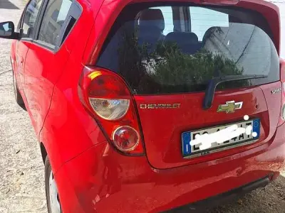 Usata Chevrolet Spark LT 68 CV (50 kW) 2013 Rosso Utilitaria