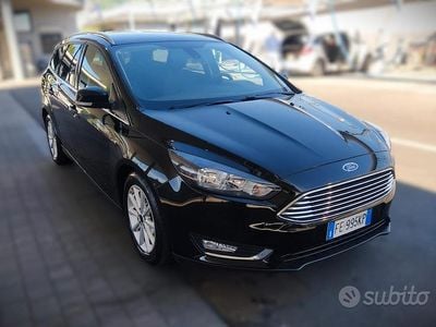 Usata Ford Focus Titanium 120 CV (88 kW) 2016 Nero Station wagon