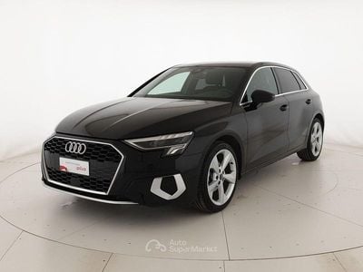 Usata Audi A3 Advanced 131 CV (96 kW) 2022 Nero mito metallizzato Berlina