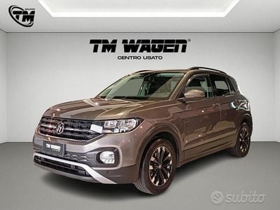 Usata VW T-Cross Advance 110 CV (80 kW) 2020 Grigio SUV