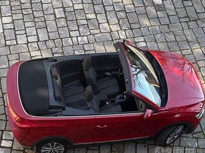 Usata VW T-Roc Cabriolet Style 150 CV (110 kW) 2020 Rosso Cabrio