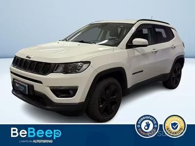 Usata Jeep Compass Night Eagle 140 CV (102 kW) 2020 Bianco pastello SUV