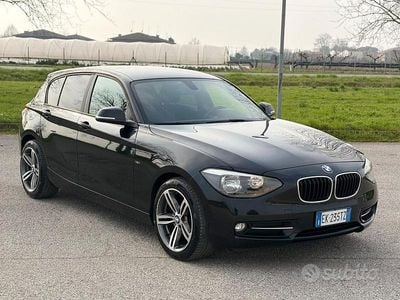 Usata BMW 118 Sport Line 143 CV (105 kW) 2011 Nero Utilitaria