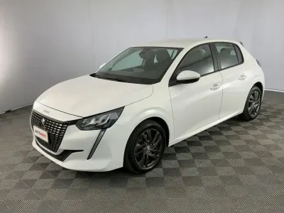 Usata Peugeot 208 Active 101 CV (74 kW) 2021 Bianco Utilitaria