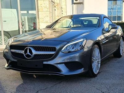 Usata Mercedes SLC200 184 CV (135 kW) 2018 Grigio Cabrio