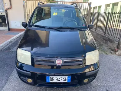 Begagnad Fiat Panda Dynamic 60 HK (44 kW) 2008 Svart Halvkombi