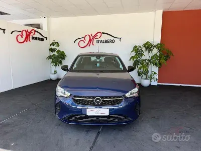 Usata Opel Corsa Edition 86 CV (63 kW) 2021 Blu/azzurro Utilitaria