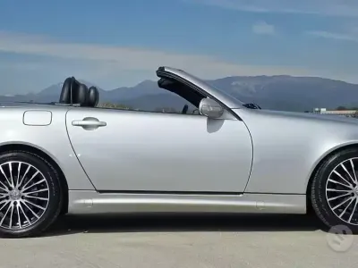 Usata Mercedes SLK200 163 CV (119 kW) 2003 Grigio Cabrio