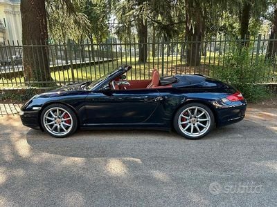 Usata Porsche 997 355 CV (261 kW) 2006 Blu/azzurro Cabrio