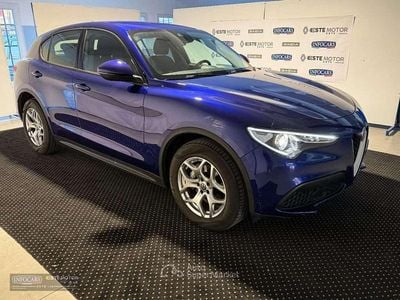 Usata Alfa Romeo Stelvio Business 190 CV (139 kW) 2021 Blu metallizzato SUV