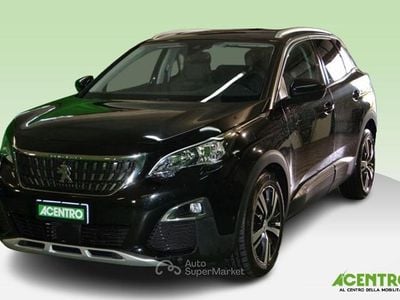 Usata Peugeot 3008 Allure 131 CV (96 kW) 2019 Nero SUV
