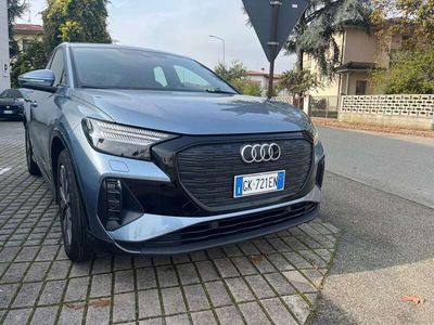 Usata Audi Q4 Sportback e-tron Advanced 69 kW (95 CV) 2022 Blu/azzurro SUV