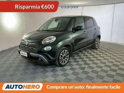 Usata Fiat 500L Cross 95 CV (69 kW) 2021 Verde Monovolume