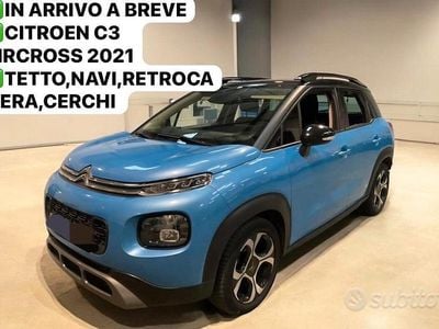 Usata Citroën C3 Aircross 110 CV (80 kW) 2021 Blu SUV