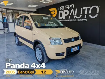 Gebraucht Fiat Panda 4x4 Climbing 60 PS (44 kW) 2005 Gelb Kleinwagen