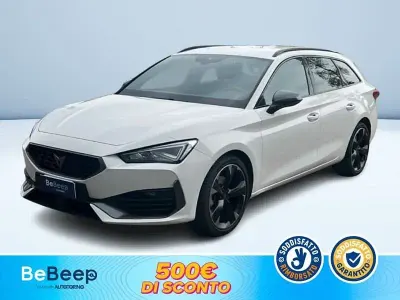 Usata Cupra Leon 150 CV (110 kW) 2024 Bianco pastello Station wagon