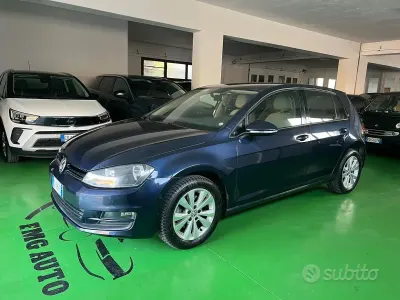 Usata VW Golf VII Comfortline 110 CV (80 kW) 2016 Blu Berlina