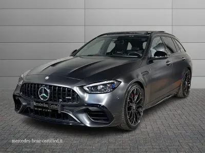 Usata Mercedes S63 AMG Premium Plus 476 CV (350 kW) 2024 Grigio grafite magno Station wagon