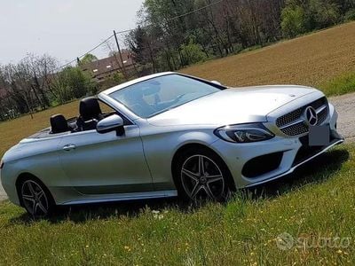 Begagnad Mercedes C180 156 HK (114 kW) 2017 Grå Cab