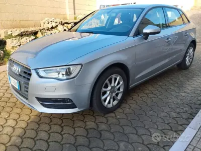 Usata Audi A3 105 CV (77 kW) 2015 Grigio Berlina