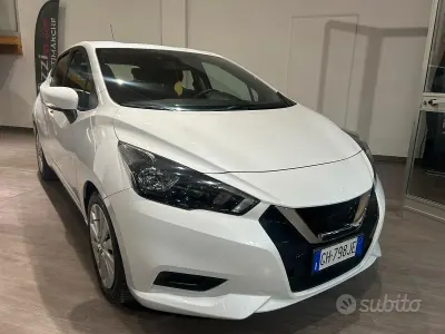 Usata Nissan Micra Visia+ 92 CV (67 kW) 2020 Bianco Utilitaria
