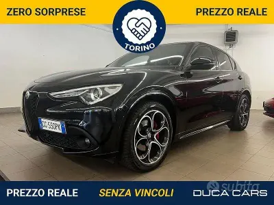 Usata Alfa Romeo Stelvio Veloce 210 CV (154 kW) 2021 Nero SUV