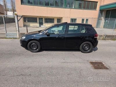 Usata VW Golf VI 2010 Nero Utilitaria