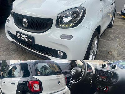 Begagnad Smart ForFour Passion 71 HK (52 kW) 2017 Vit Halvkombi
