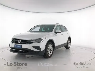 Usata VW Tiguan Life 150 CV (110 kW) 2021 Bianco SUV