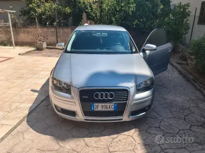 Usata Audi A3 140 CV (102 kW) 2006 Grigio Utilitaria
