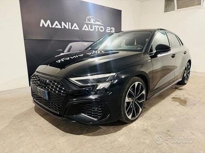 Usata Audi A3 S-Line 150 CV (110 kW) 2021 Nero Berlina