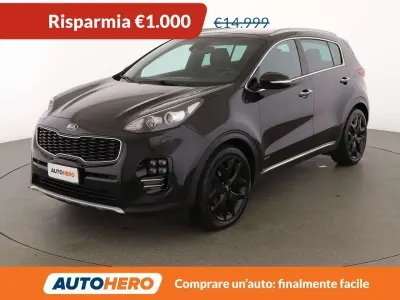 Usata Kia Sportage GT-Line 177 CV (130 kW) 2017 Nero SUV