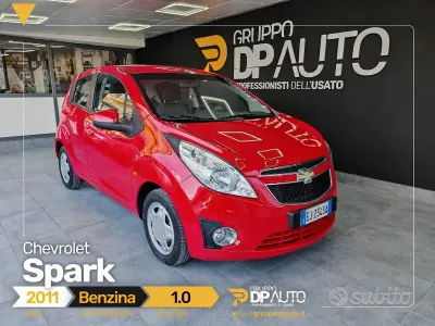 Usata Chevrolet Spark LS 68 CV (50 kW) 2011 Rosso Utilitaria