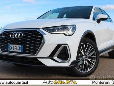 Usata Audi Q3 Sportback S-Line 150 CV (110 kW) 2022 Bianco SUV