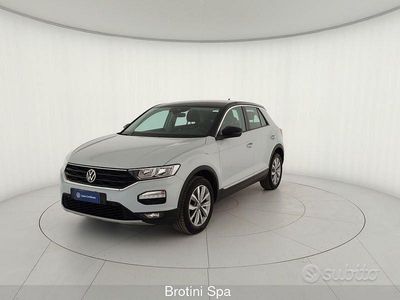 Usata VW T-Roc Style 110 CV (80 kW) 2021 Bianco SUV